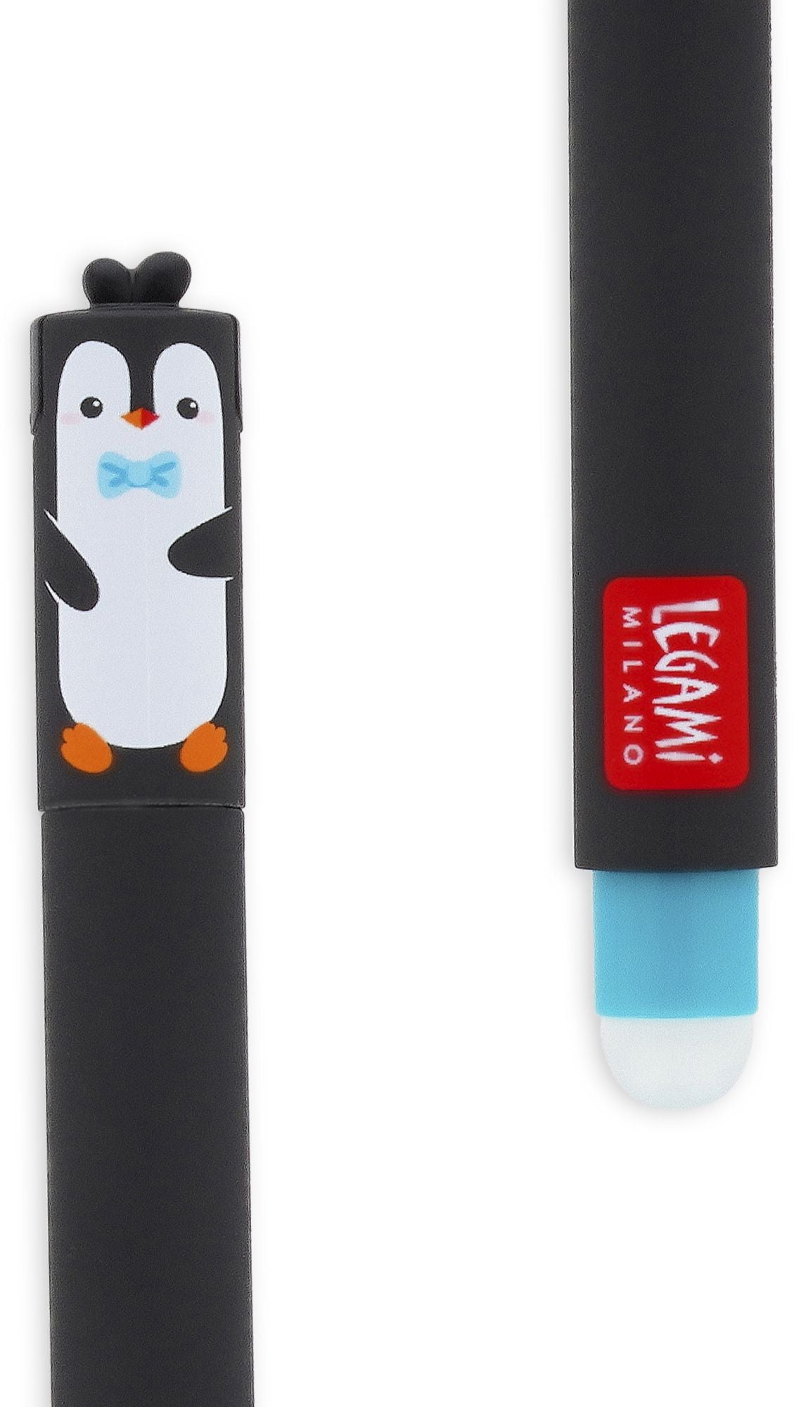 Penguin Erasable Gel Pen - Turquoise Ink - Image 4