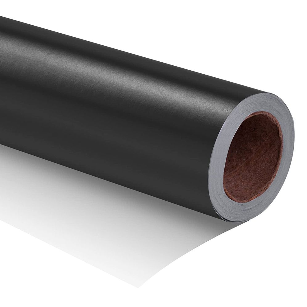 Alternative view of Black Matte Wrapping Paper