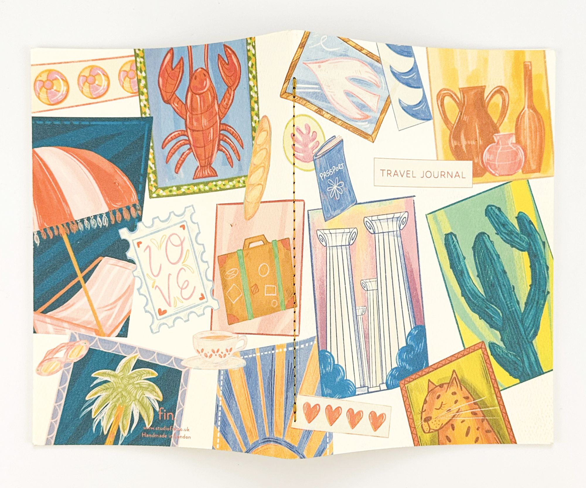 Handmade Travel Journal / Adventure - Image 5