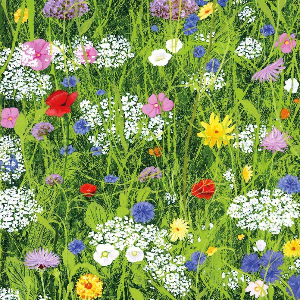 Alternative view of Wild Flowers Notecard Wallet