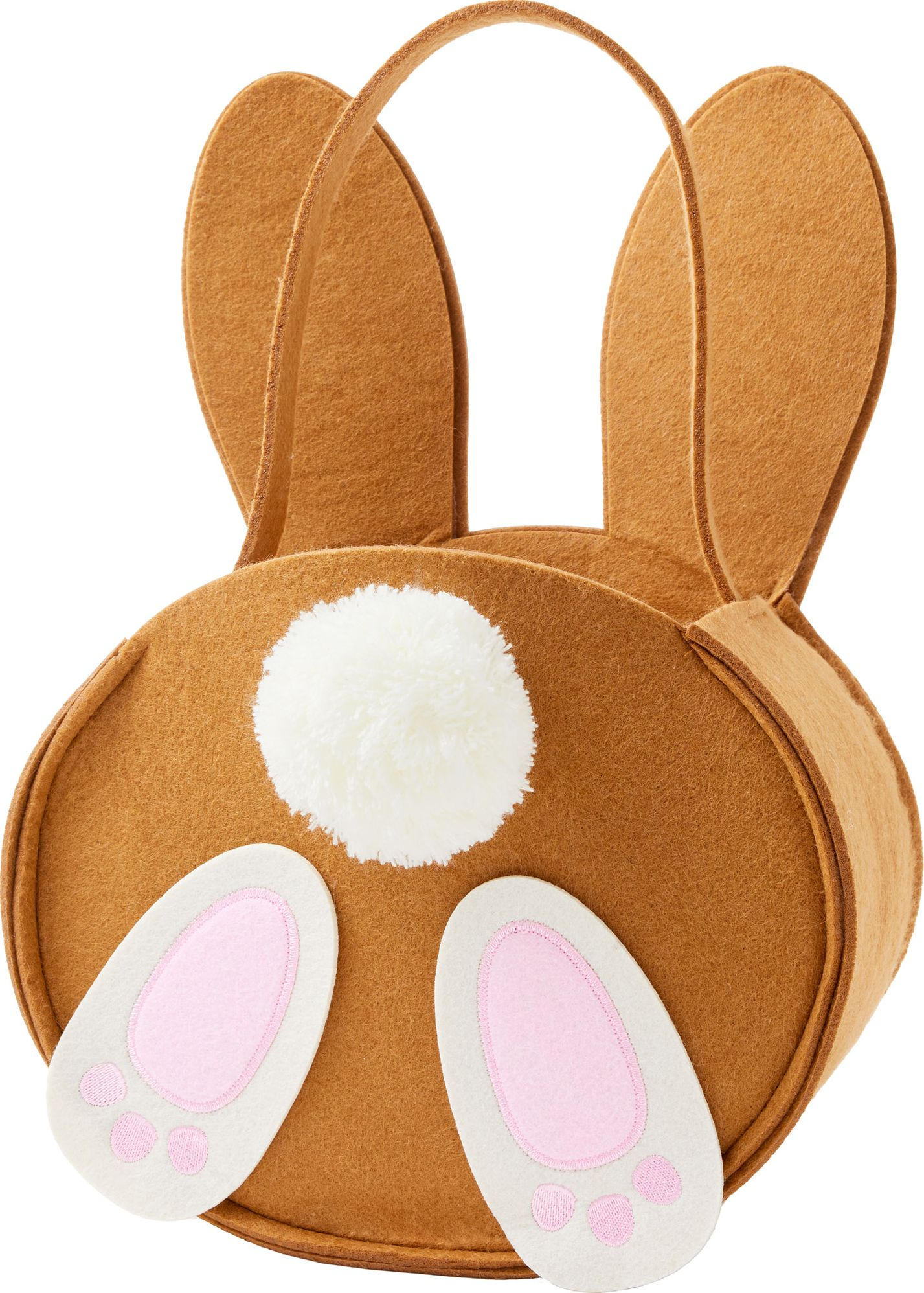 Alternative view of Bunny and Pom Tail Basket