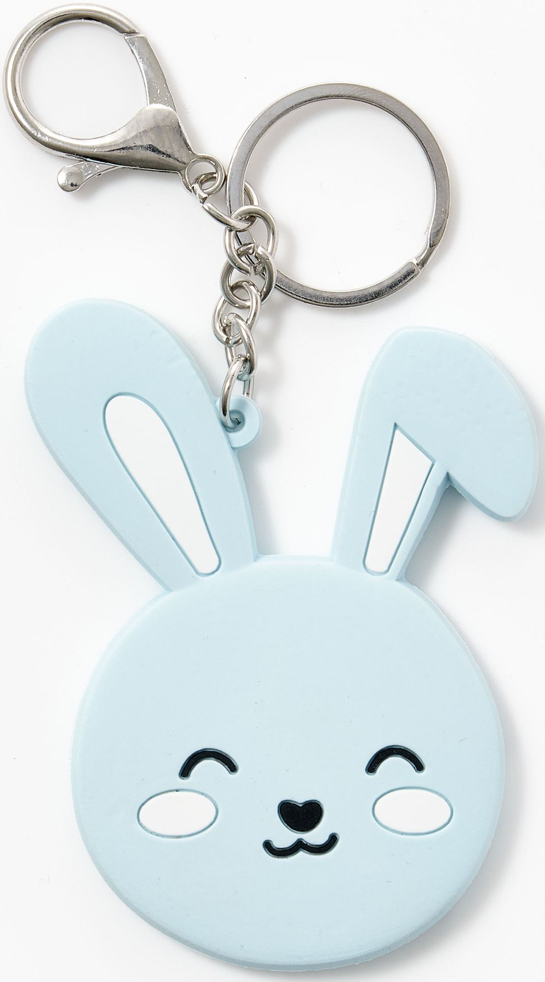 Alternative view of Mirrored Bunny Keychain