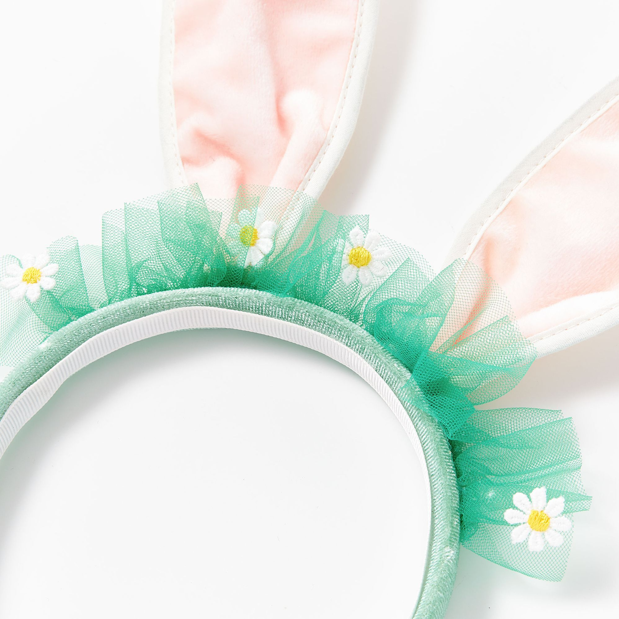 Alternative view of Bunny Ear and Daisy Headband