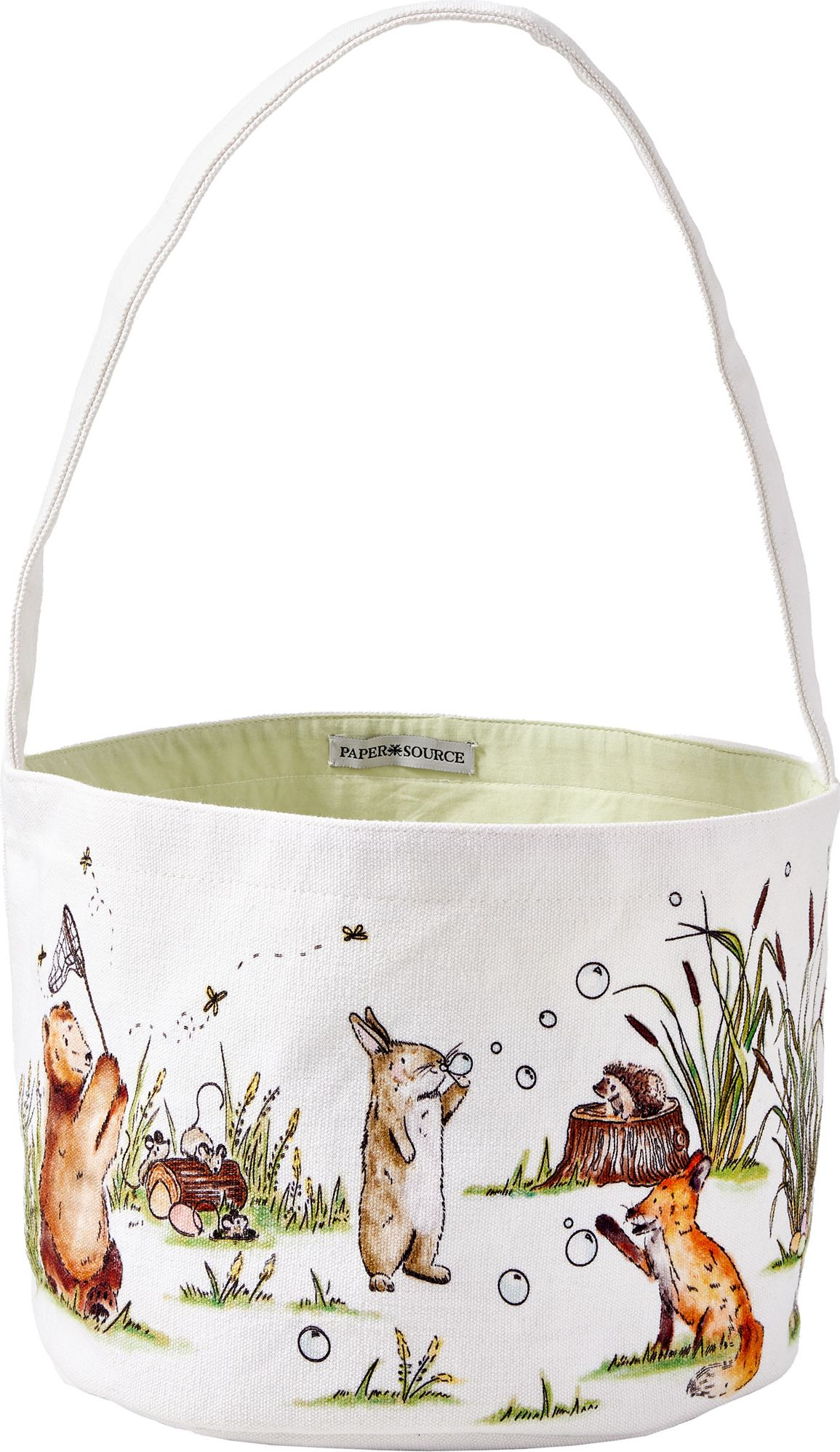 Alternative view of Easter Critter Storybook Basket