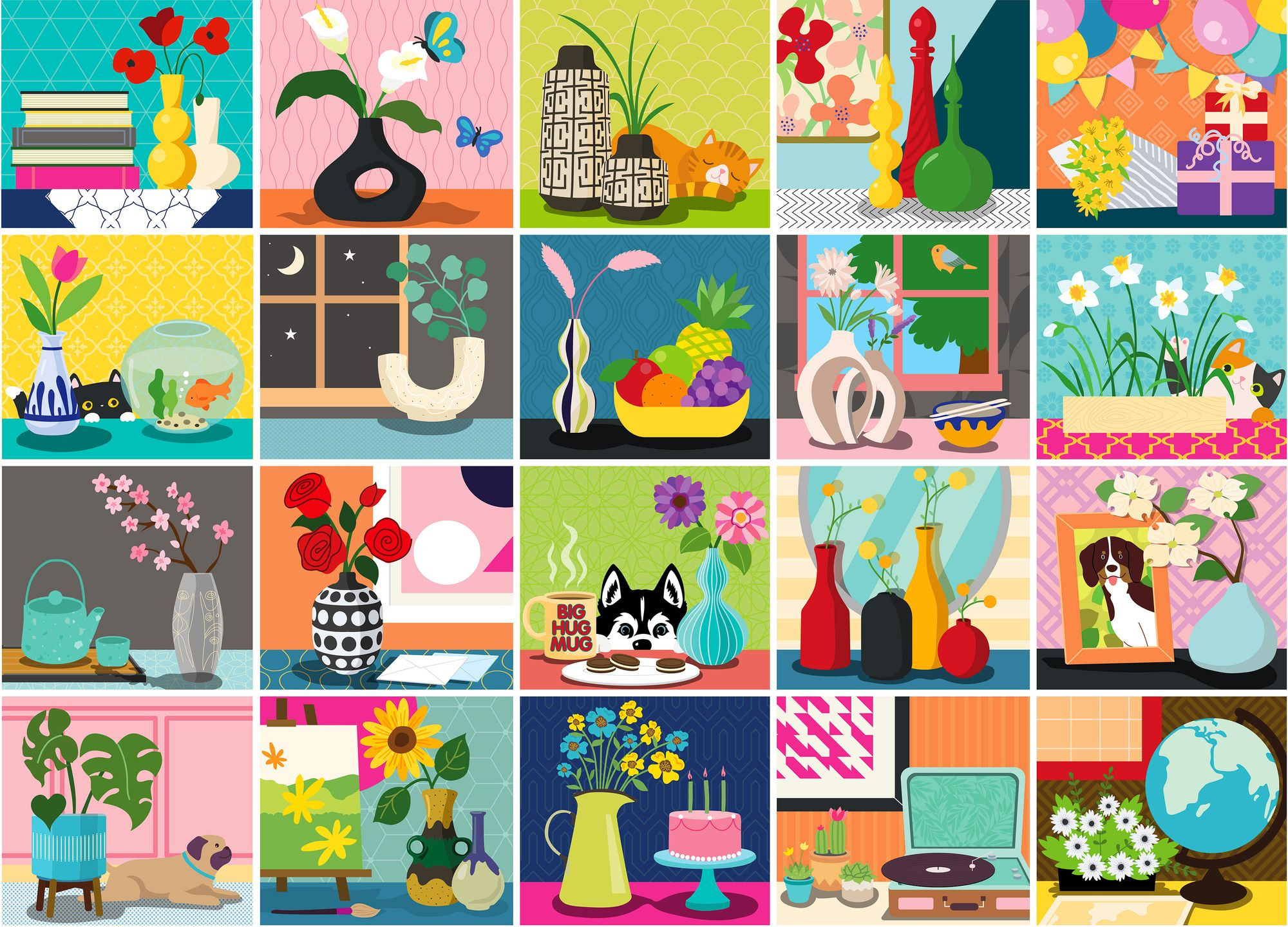 Fresh Blooms 1000-Piece Jigsaw Puzzle - Image 3