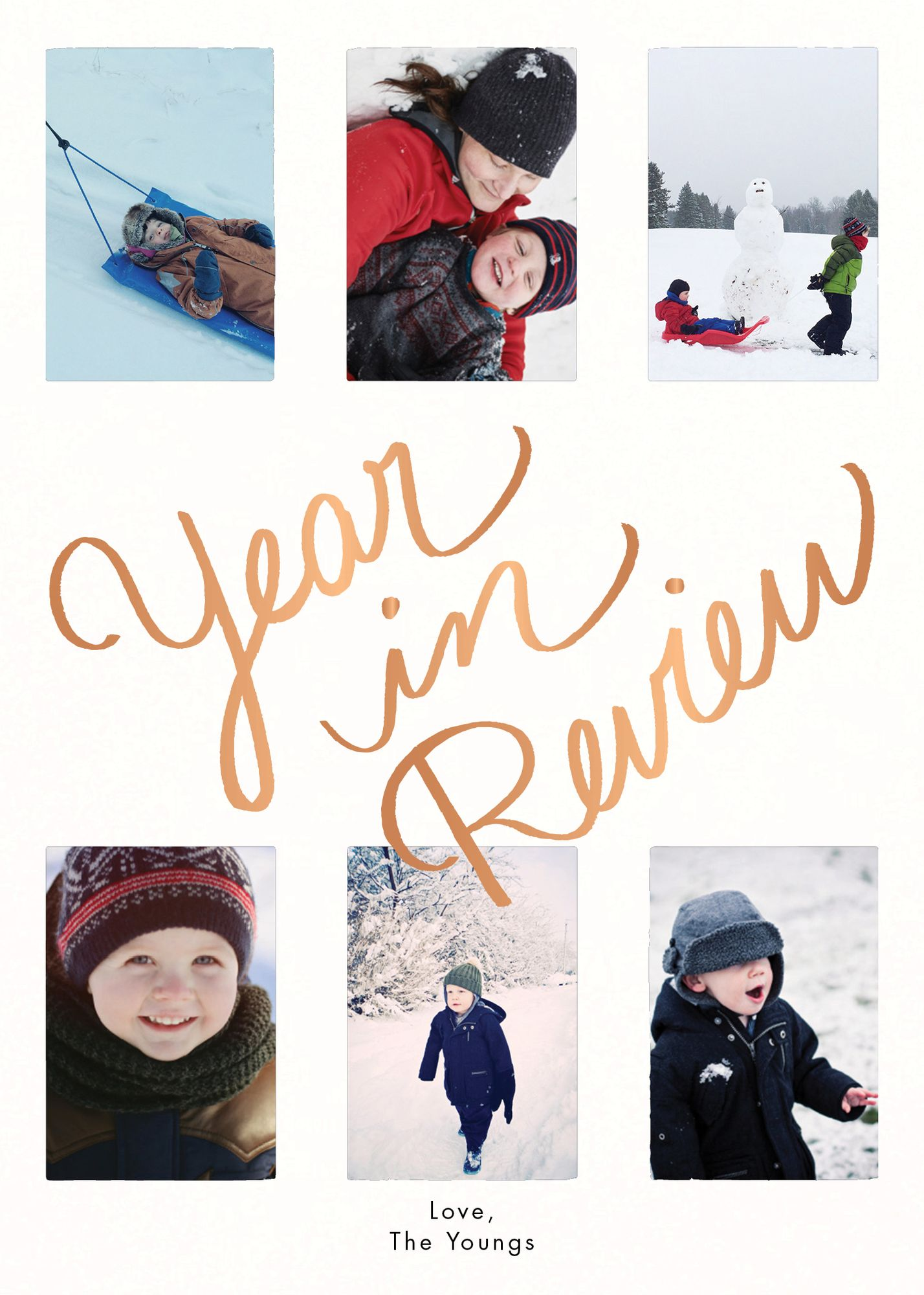 Instant Photos Holiday Photo Card - Image 3