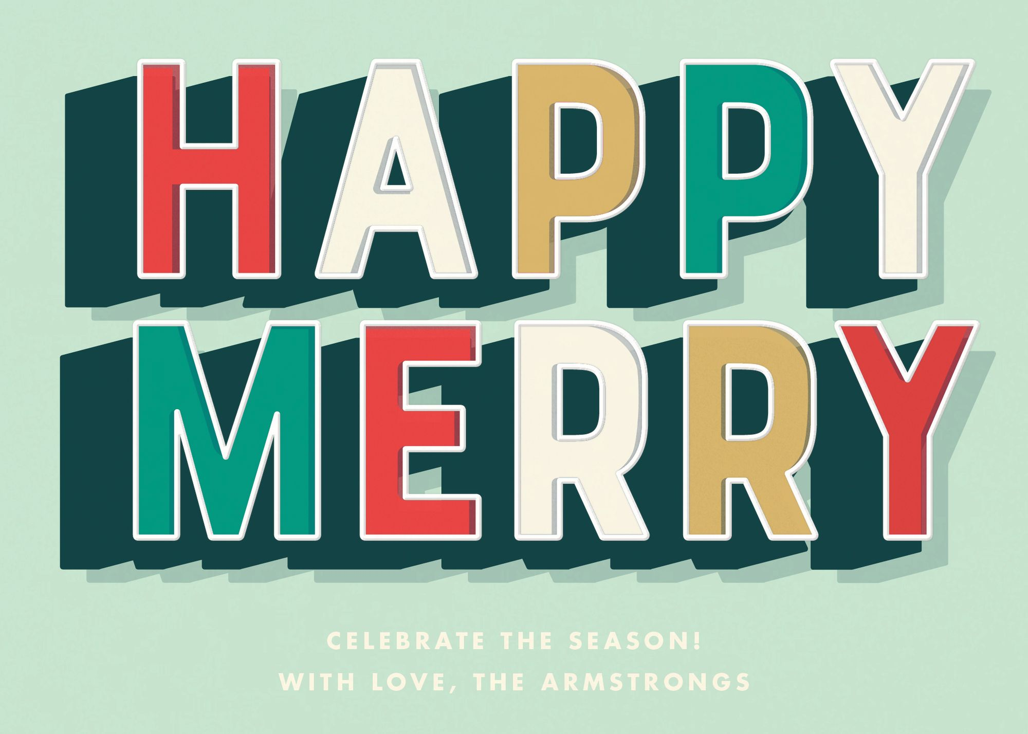 Keep it Happy Holiday Card - Image 2