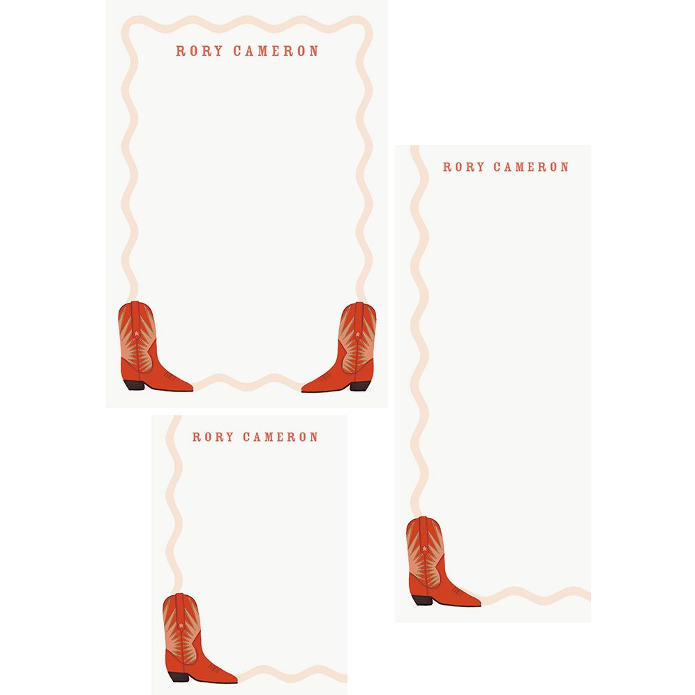 Alternative view of Boots Mixed Personalized Notepads