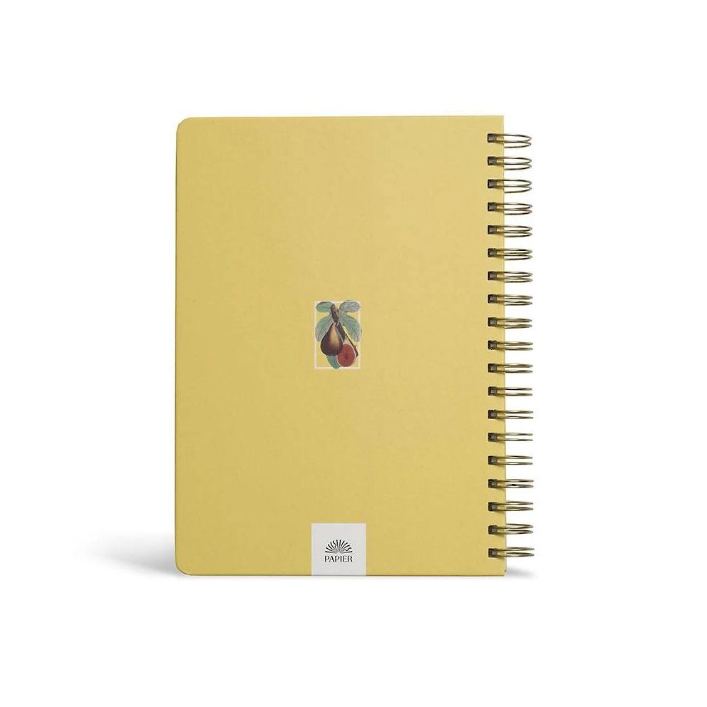 Fruits B5 Spiral Guided Recipe Journal Yellow - Image 2
