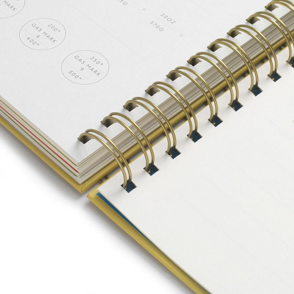 Fruits B5 Spiral Guided Recipe Journal Yellow - Image 5