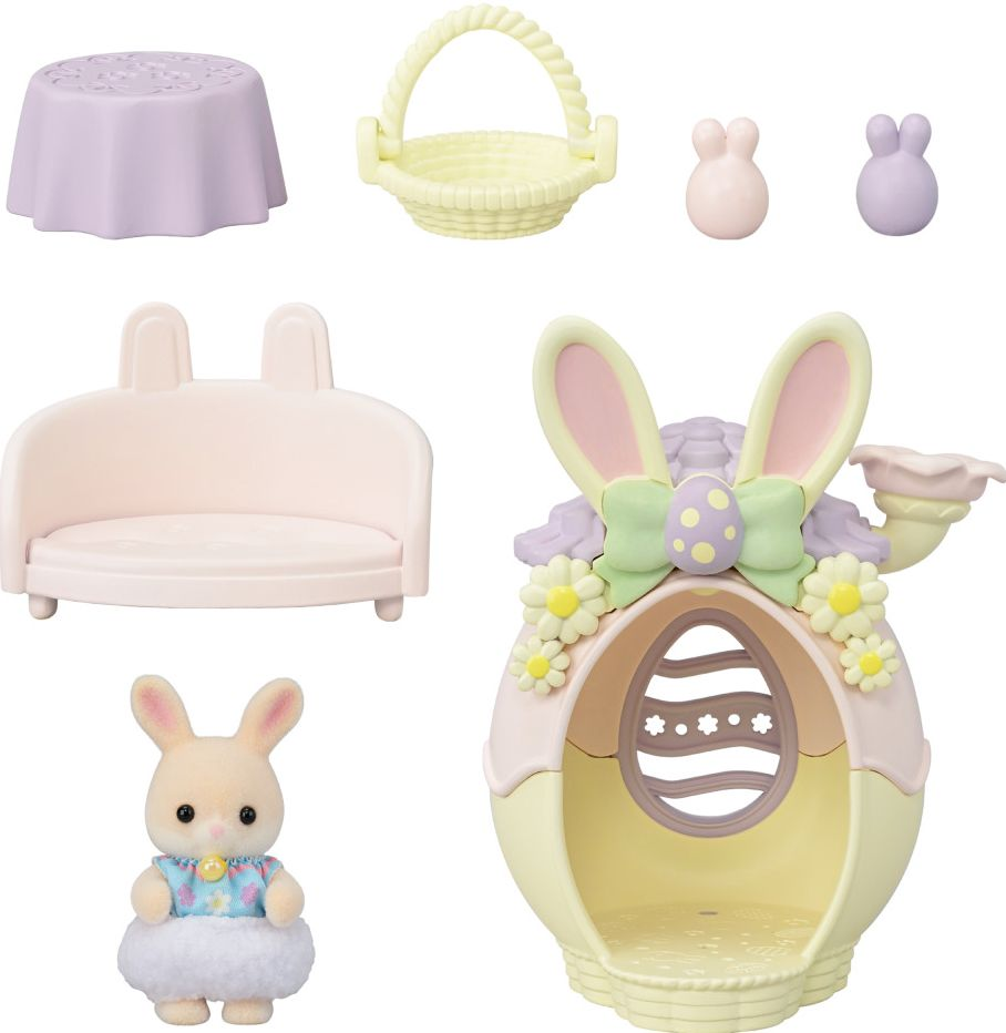 Alternative view of Calico Critters Easter Egg Hutch