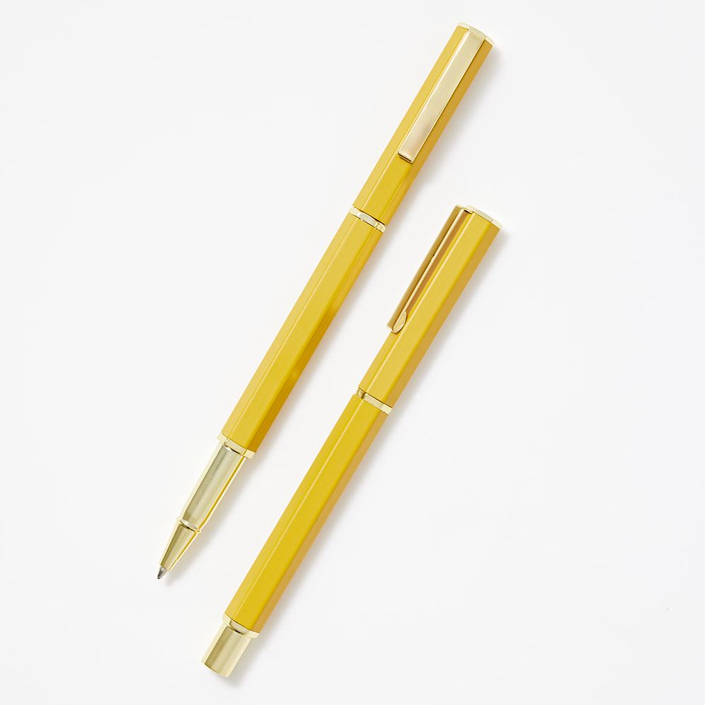 Alternative view of Paper Wasp Mustard Ballpoint Pen S/2 - Limited Edition
