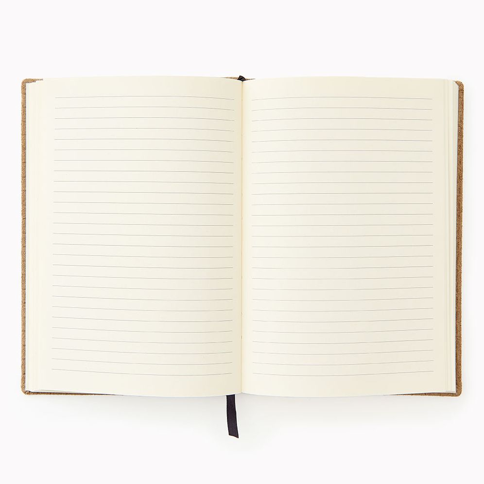 Alternative view of Jeremiah Brent Tan Woven Suede Leather Journal