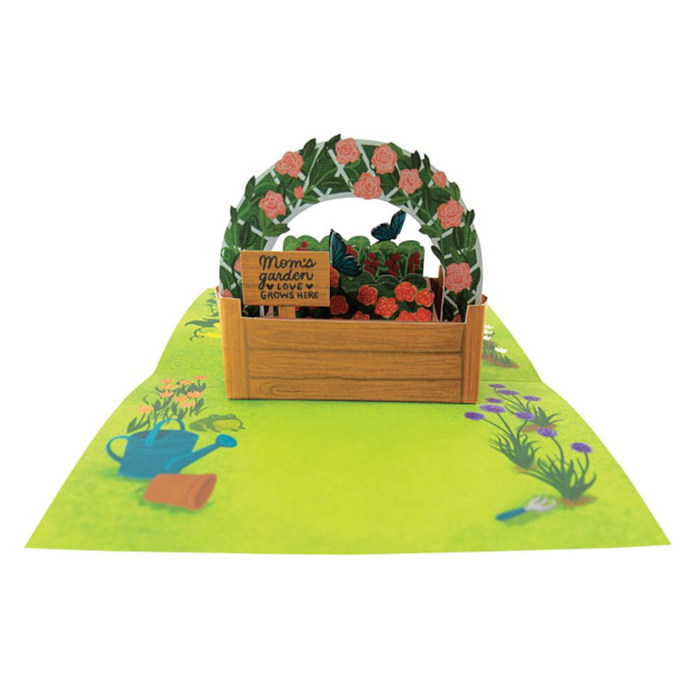 Alternative view of Mom's Garden Popup Mother's Day Card