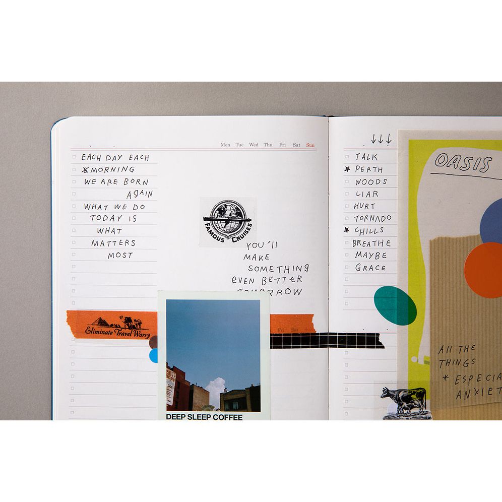 Moment Undated Diary in Butter - Image 8