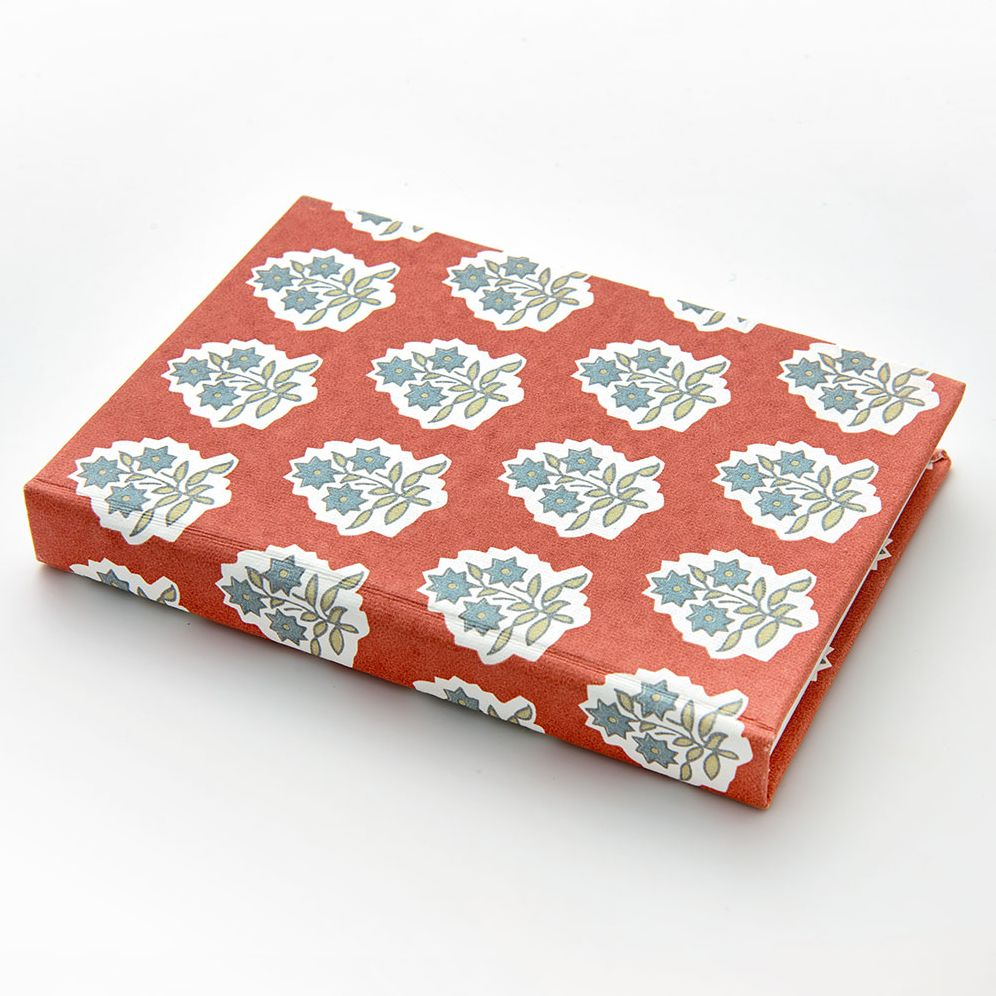 Alternative view of Red and Blue Hardcover Notebook