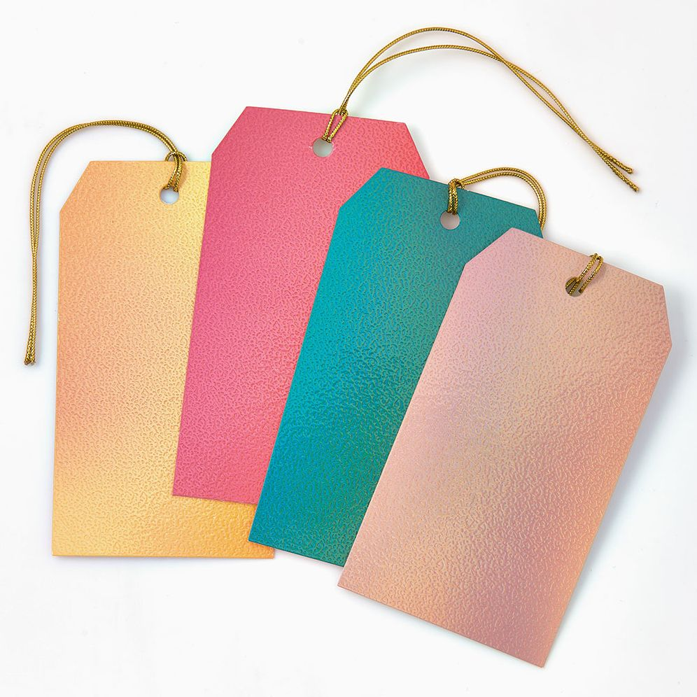 Alternative view of Marble Shiny Gift Tags