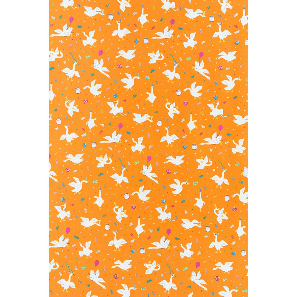 Alternative view of Silly Geese Party Stone Paper Wrapping Roll