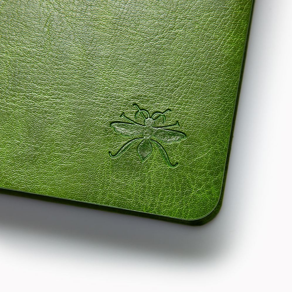 Dark Green Paper Wasp Med. Lined Journal - Image 2