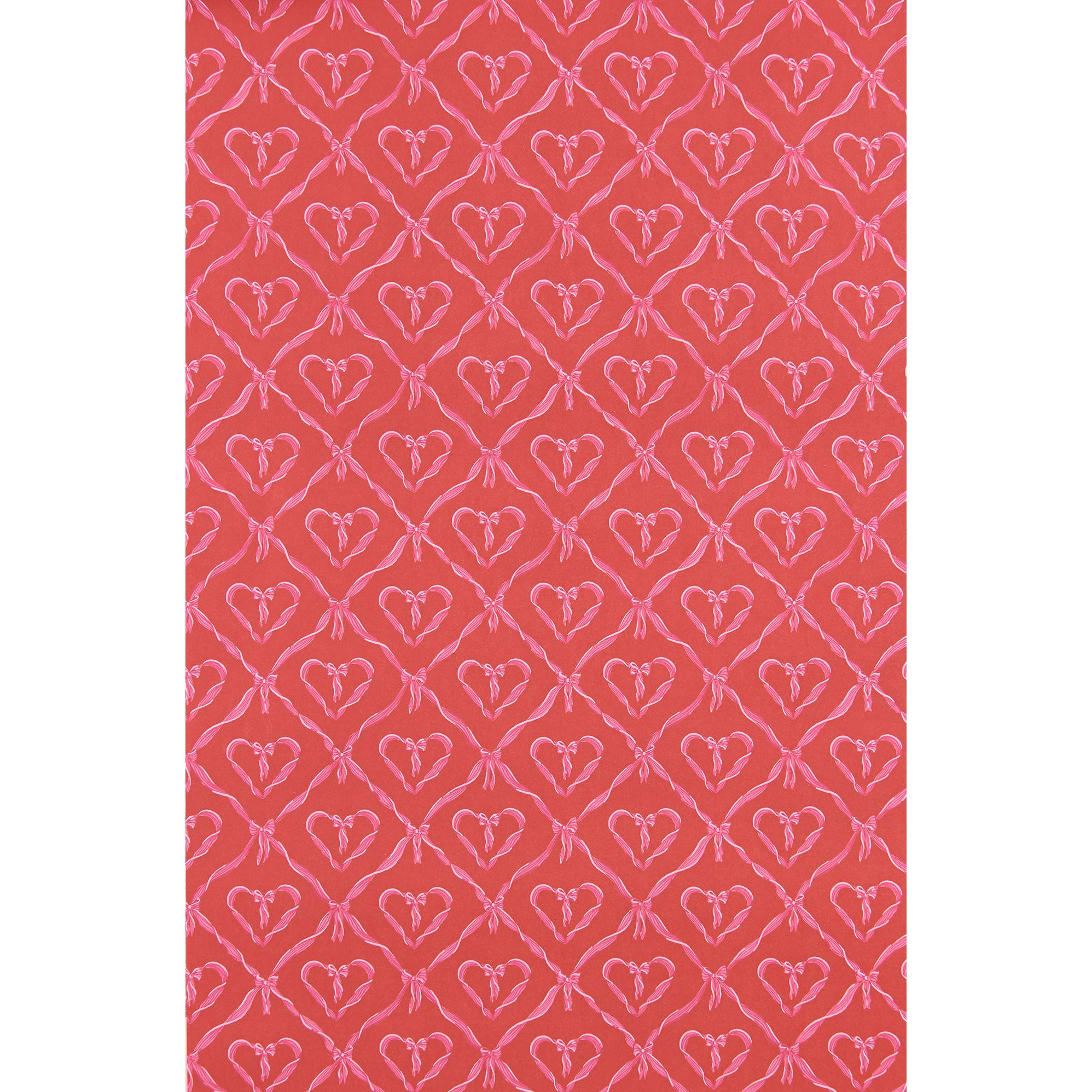 Alternative view of Ribbon Hearts Flat Wrap