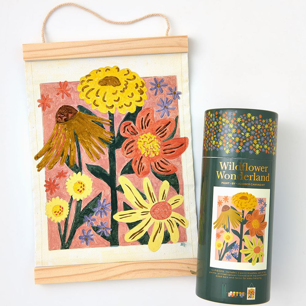 Alternative view of Wildflower Paint By Number