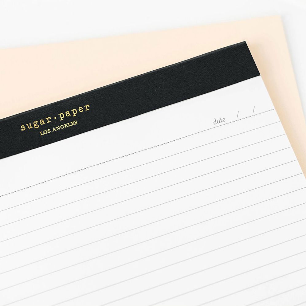 Alternative view of Black Legal Pad