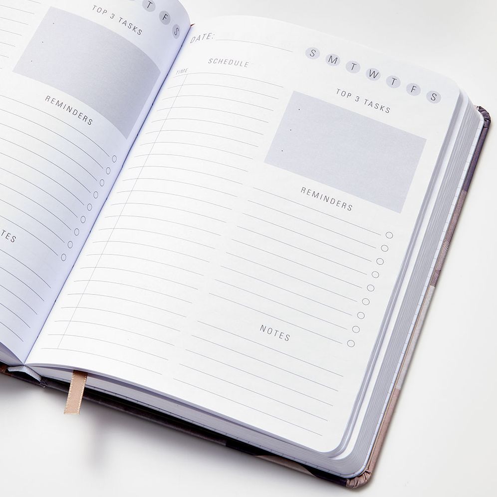 Modern Neutral Shapes Undated Planner - Image 3