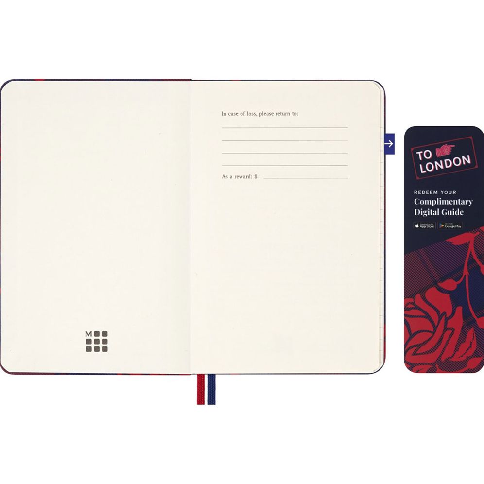 LUXE x Moleskine - London City Travel Guide Pocket Notebook - Image 3