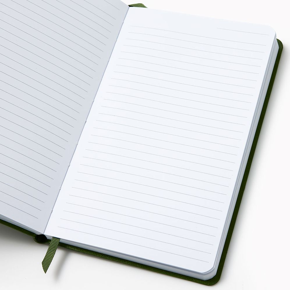 Dark Green Paper Wasp Med. Lined Journal - Image 4