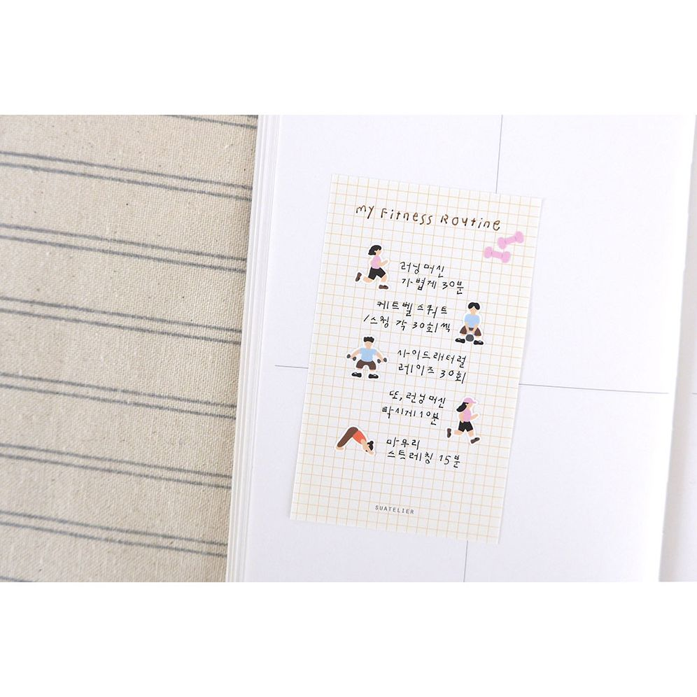 Suatelier Design Mini Stickers Sports - Image 5