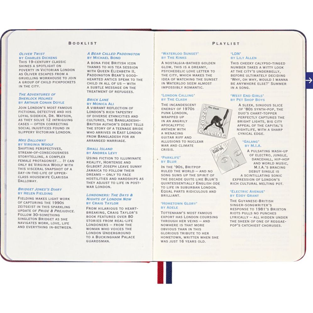 LUXE x Moleskine - London City Travel Guide Pocket Notebook - Image 6