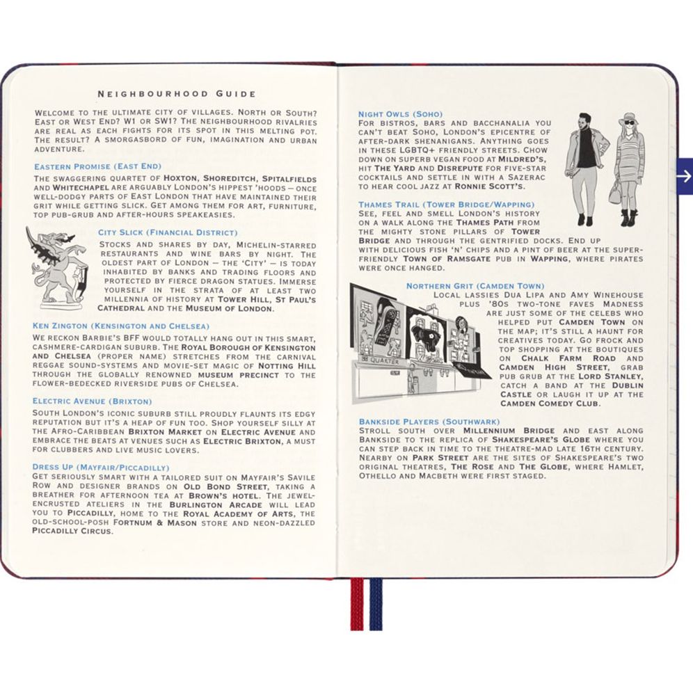 LUXE x Moleskine - London City Travel Guide Pocket Notebook - Image 7
