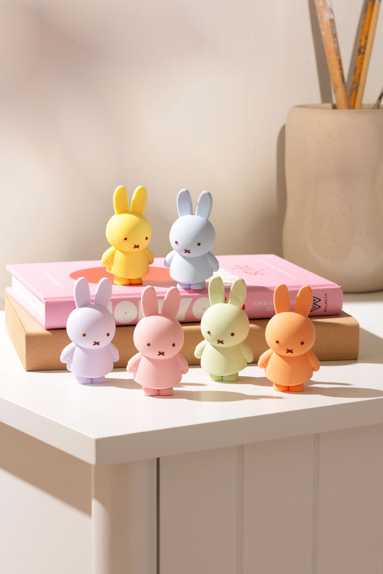 Alternative view of Smoko Miffy Goes Pastel Blind Box Figure