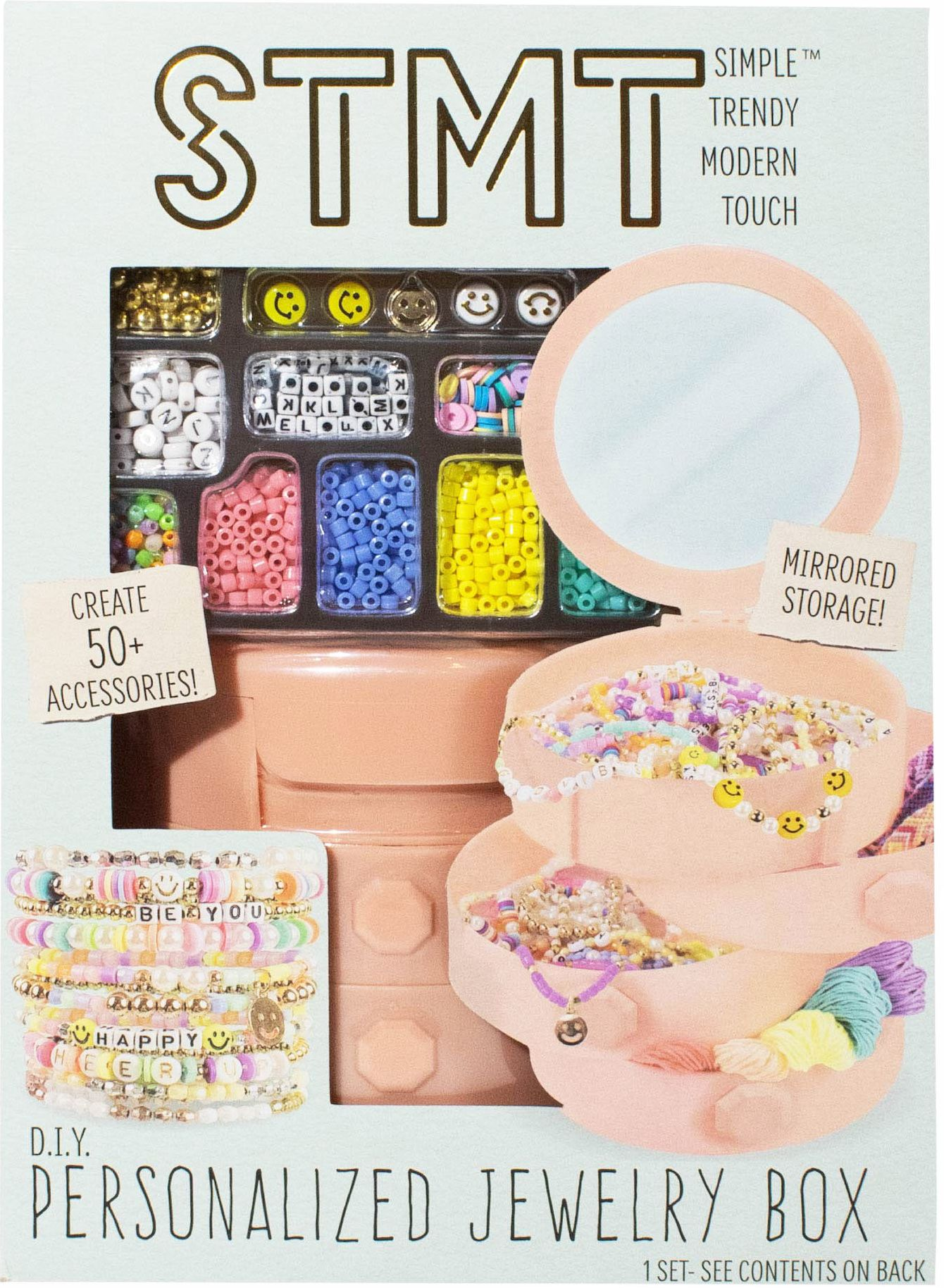 STMT Personalized Pink Jewelry Box - Image 8
