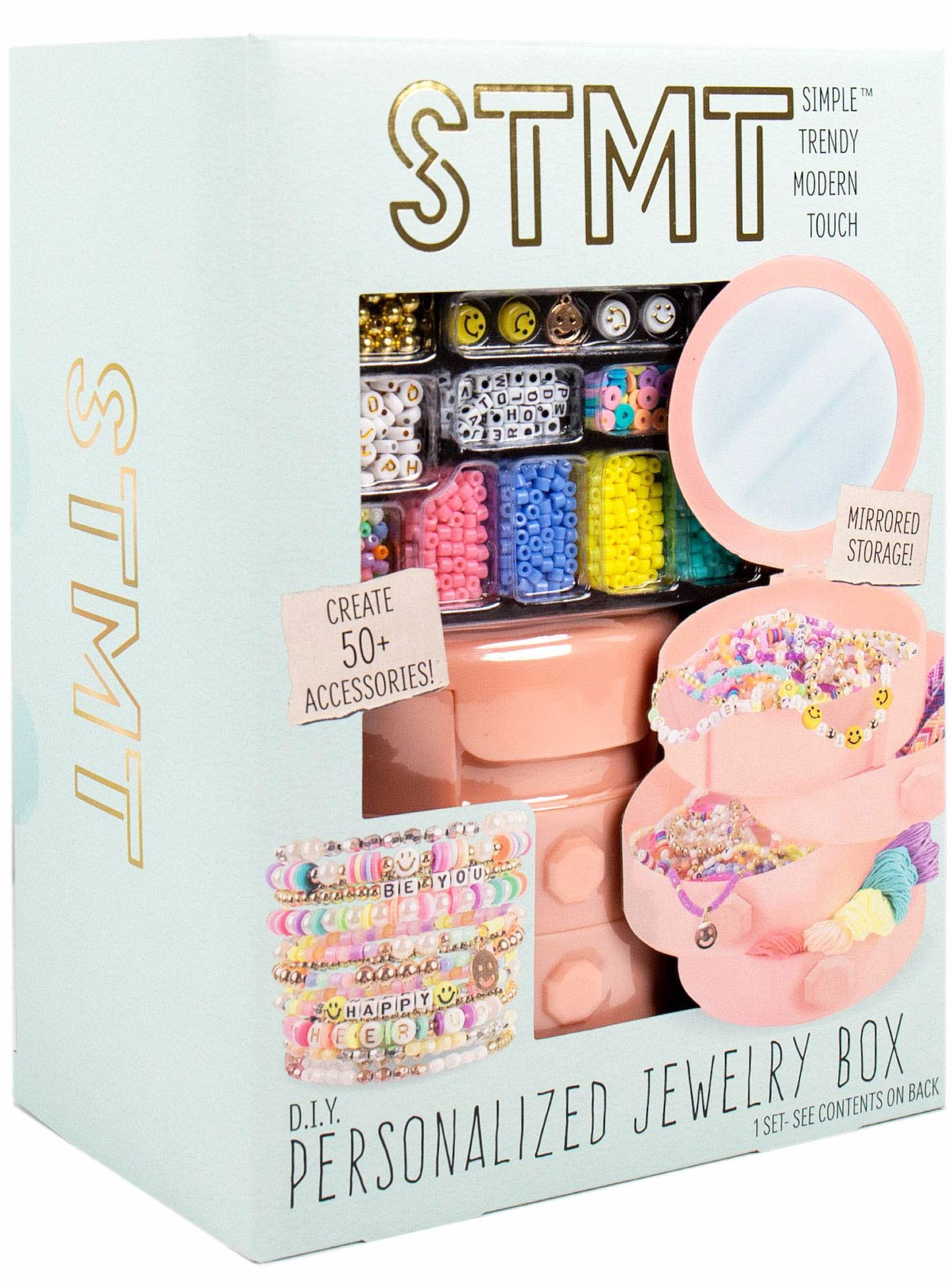 STMT Personalized Pink Jewelry Box - Image 11