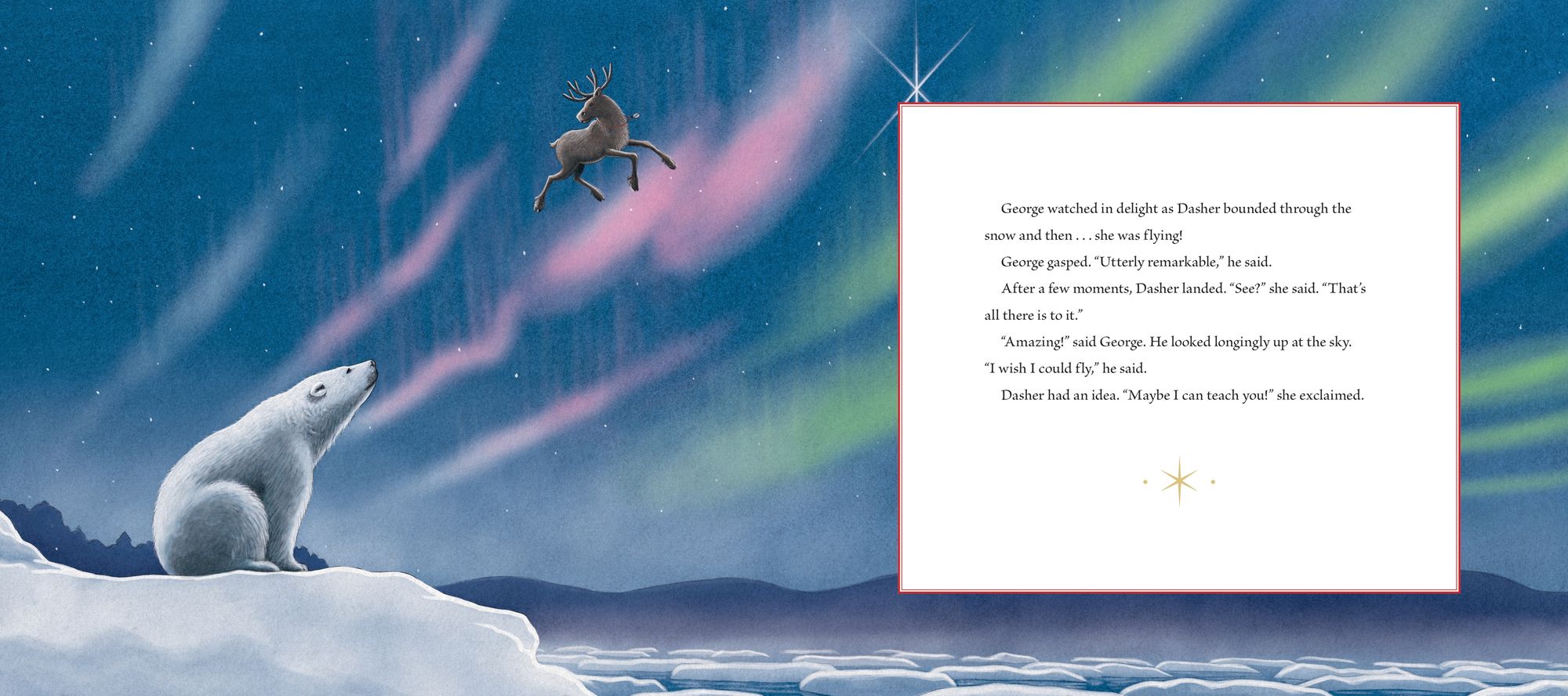 Alternative view of Dasher and the Polar Bear