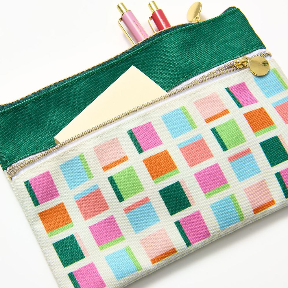 Alternative view of Sticky Notes Canvas Pouch