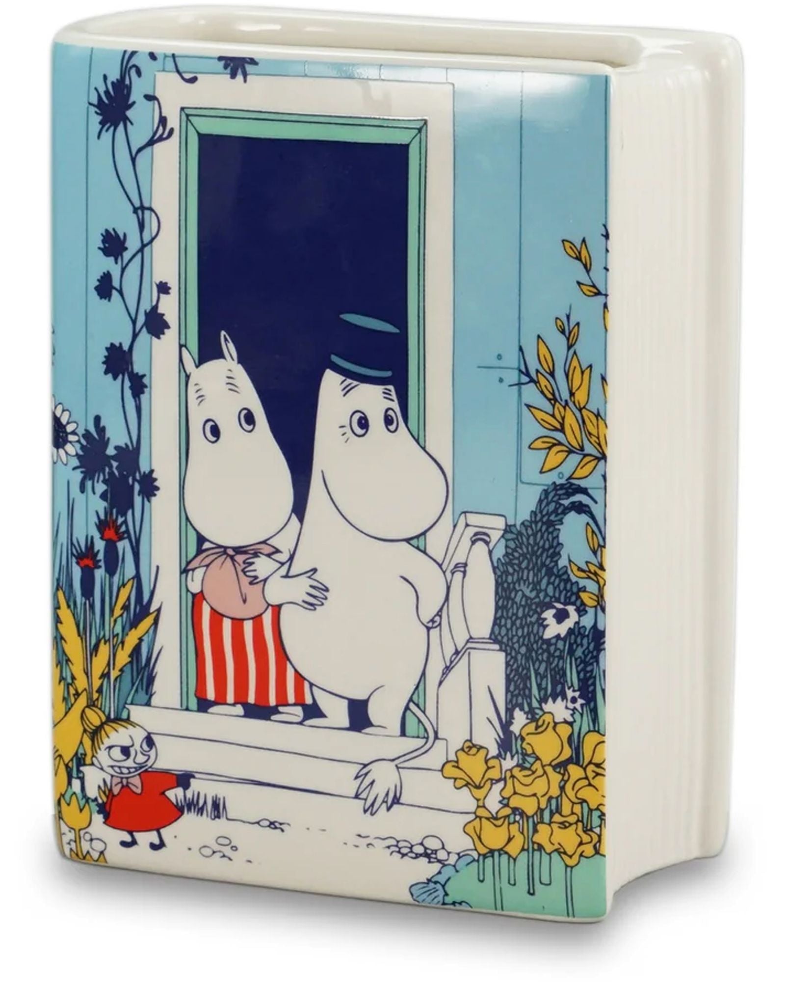 Alternative view of Vase Ceramic Book (14cm) - Moomin (Riviera)