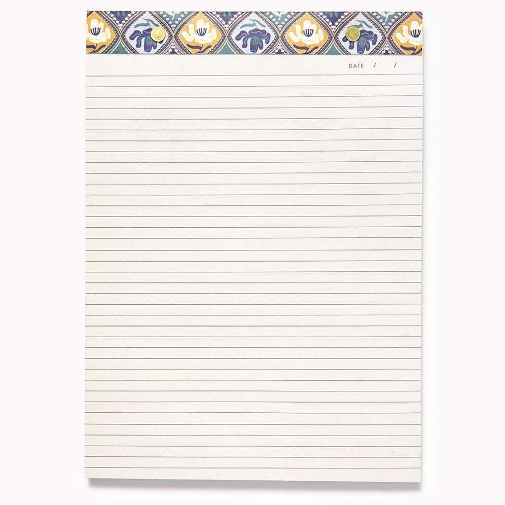 Alternative view of Diamond Floral Legal Pad