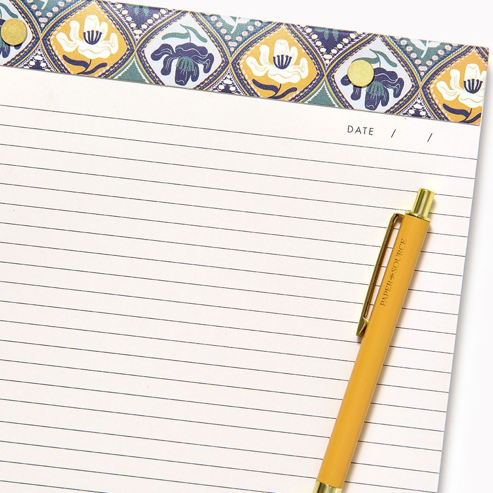 Diamond Floral Legal Pad - Image 3