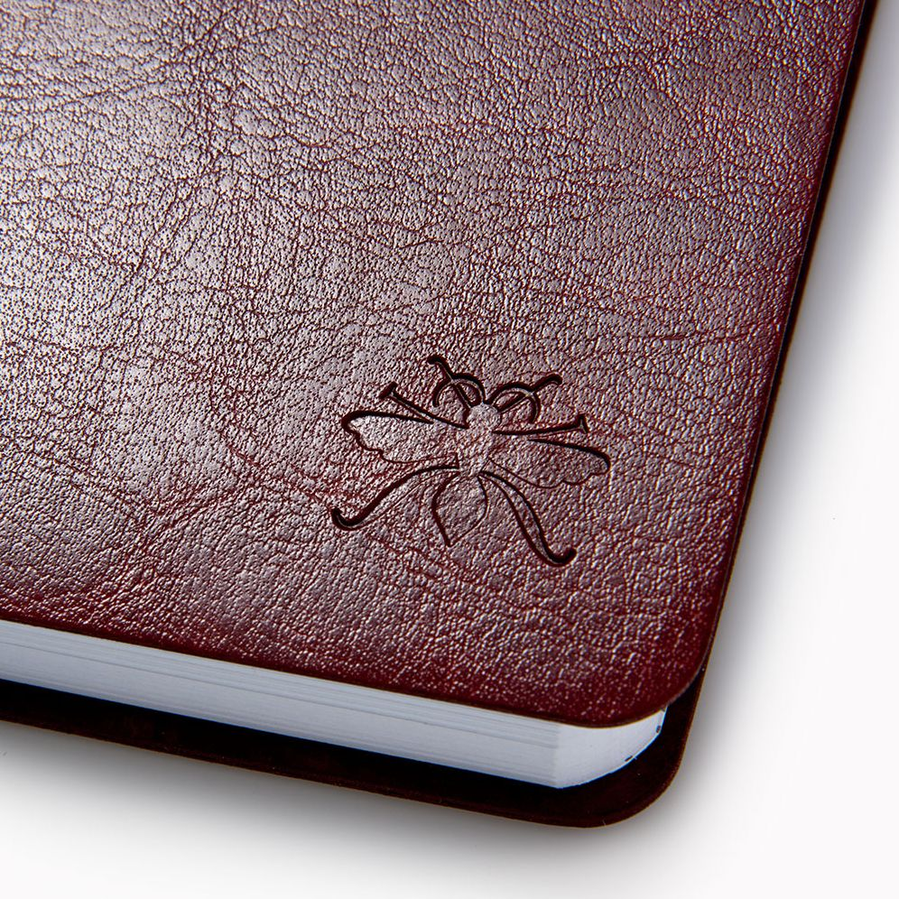 Oxblood Paper Wasp LG Dotted Journal - Image 4