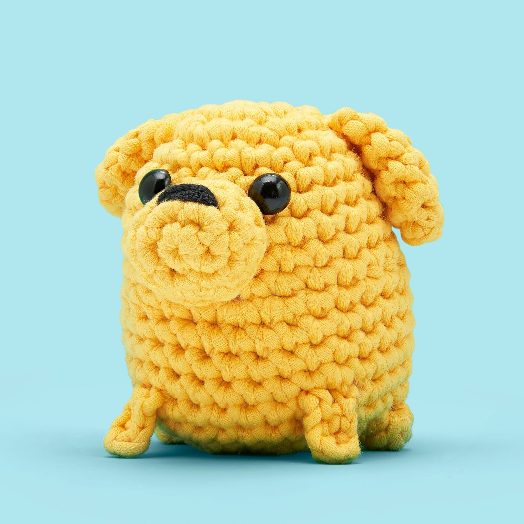 Alternative view of Buster the Labrador Learn to Crochet kit