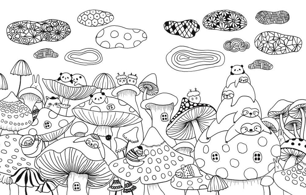 A Million Sloths: Super Cute Creatures to Color - Image 9