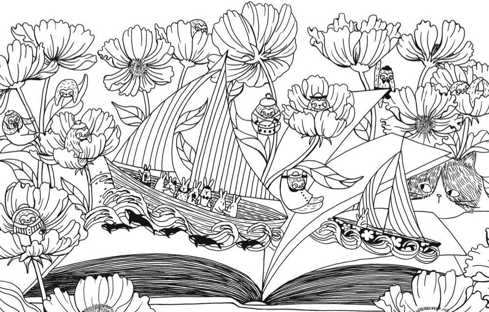 A Million Sloths: Super Cute Creatures to Color - Image 10