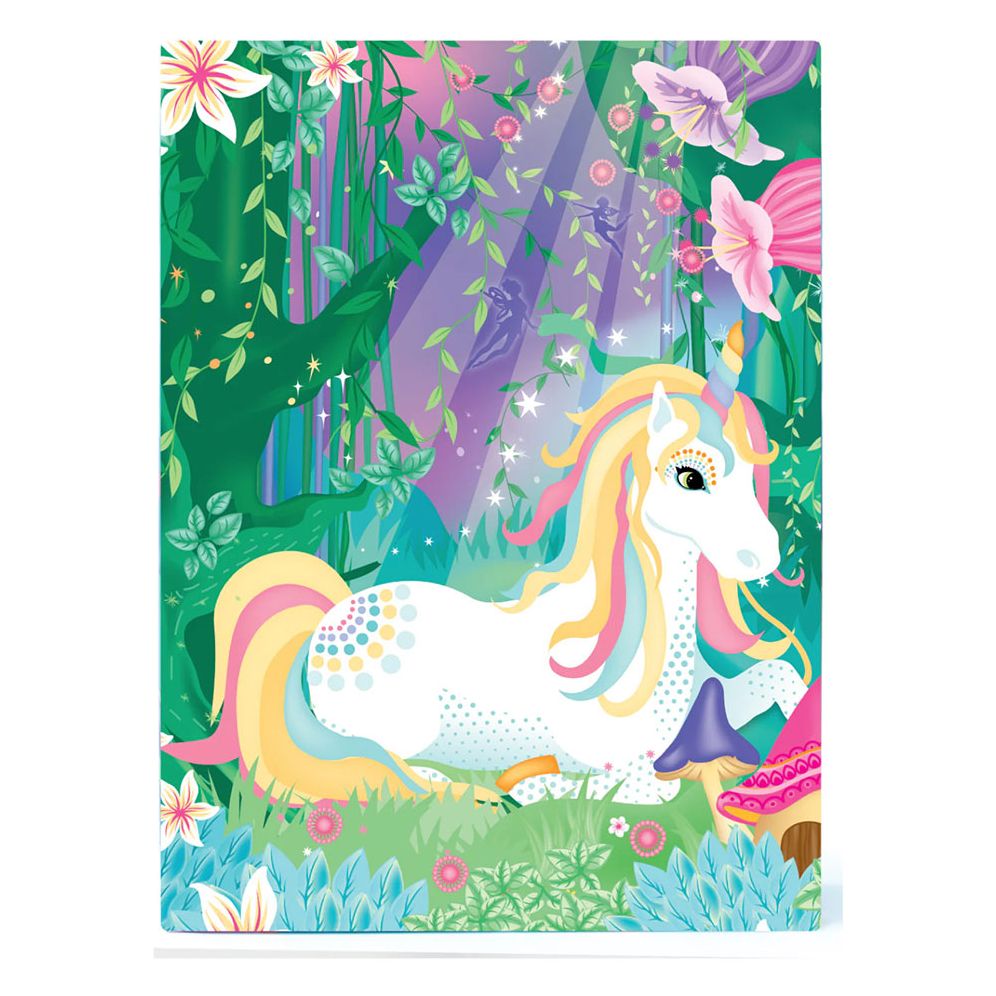 Alternative view of Totally Magical Unicorns Glitter & Foil Art Set
