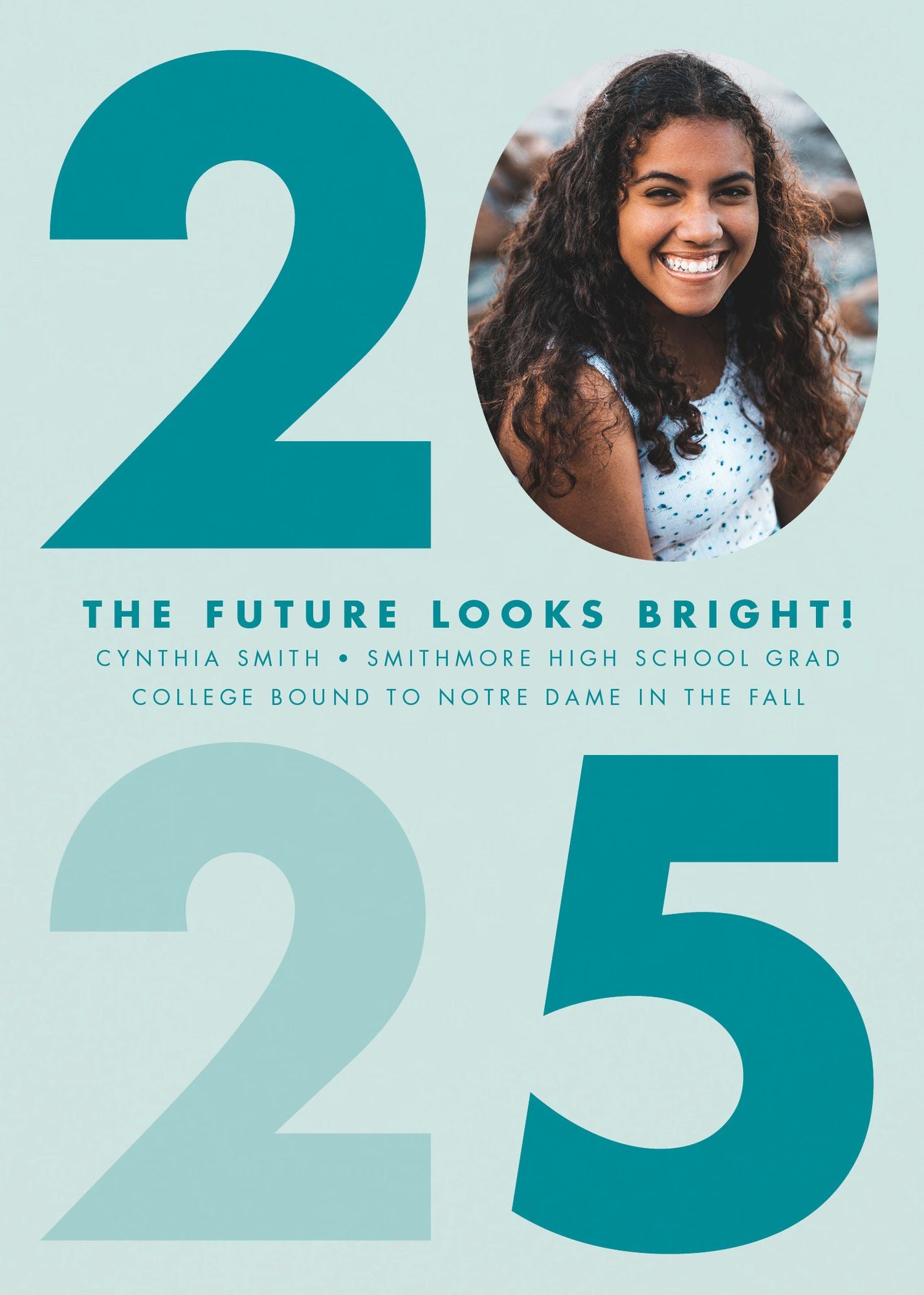 Big Bold Year Graduation Announcement - Image 3