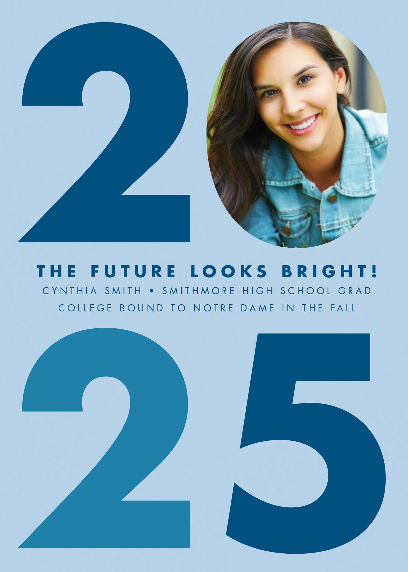 Big Bold Year Graduation Announcement - Image 4