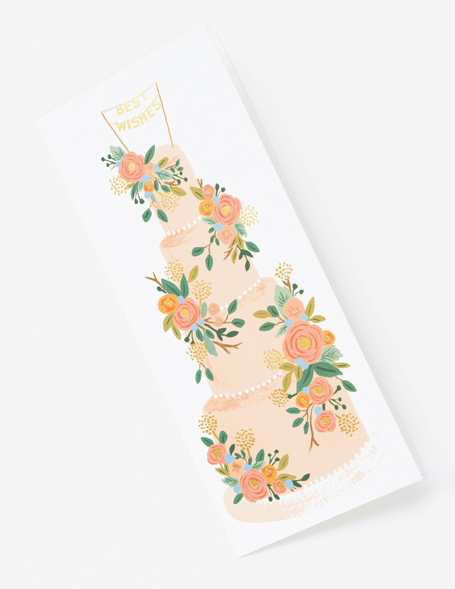 Alternative view of Best Wishes Wedding Money Card