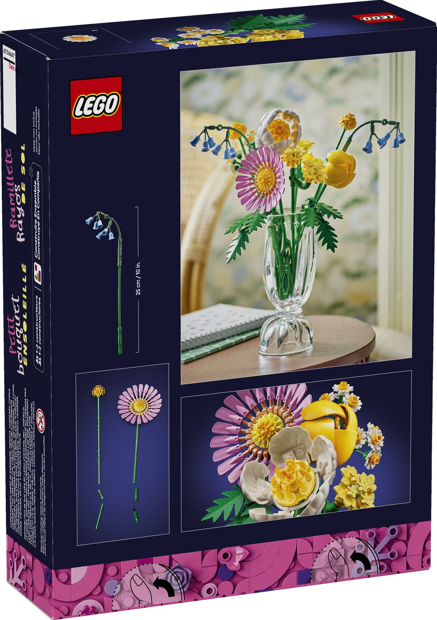 LEGO Botanicals Petite Sunny Bouquet 10347 - Image 7