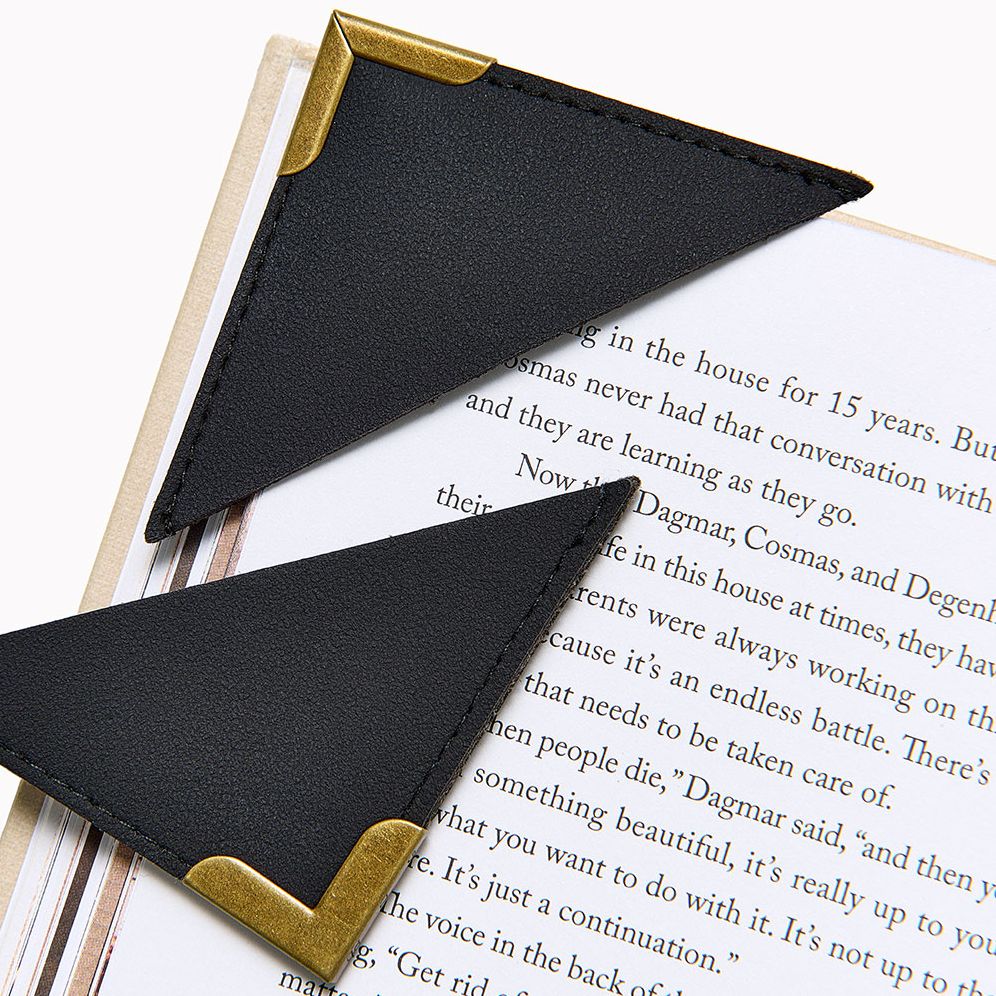 Alternative view of Jeremiah Brent Corner Leatherette Bookmarks